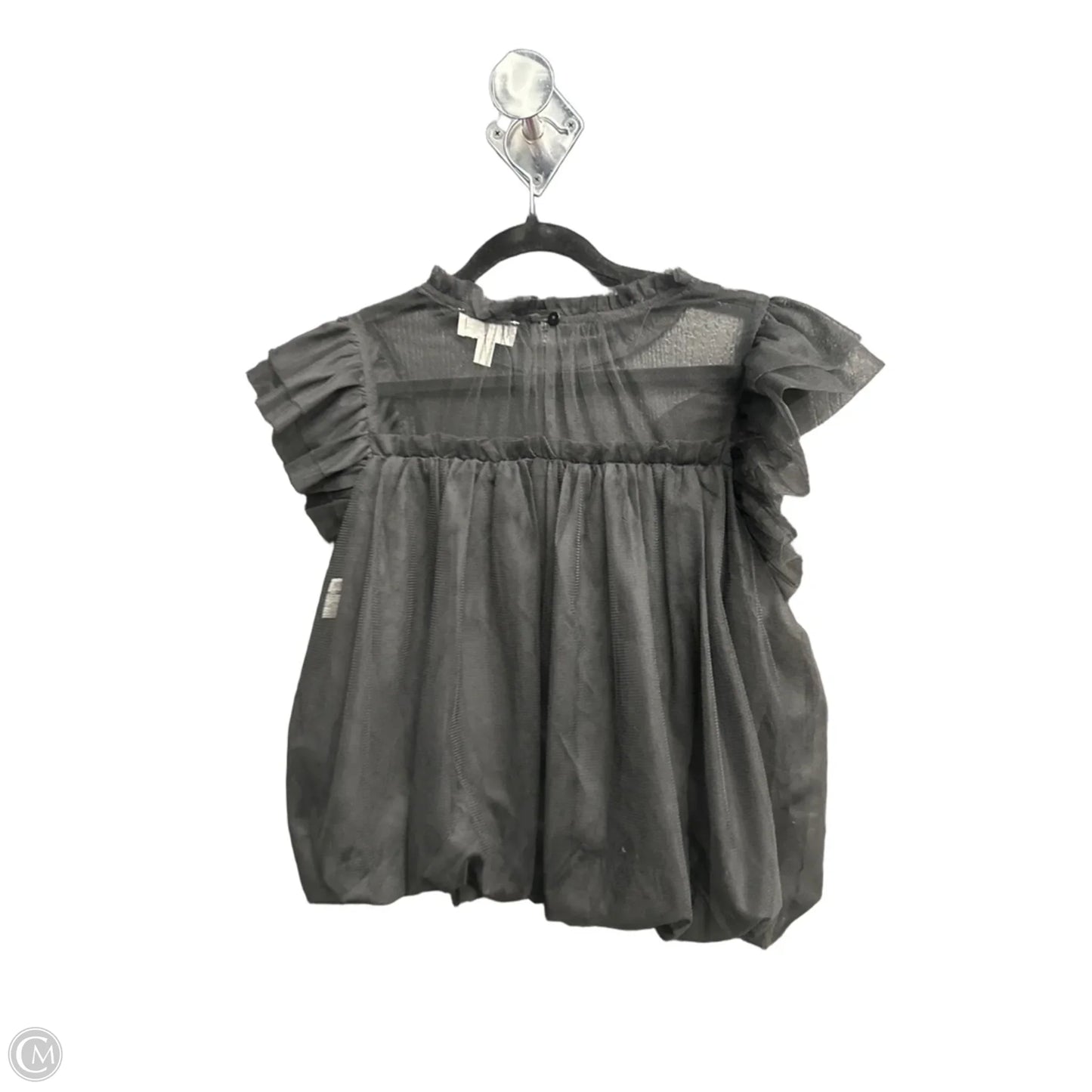 Top Short Sleeve By &merci In Black, Size: M
