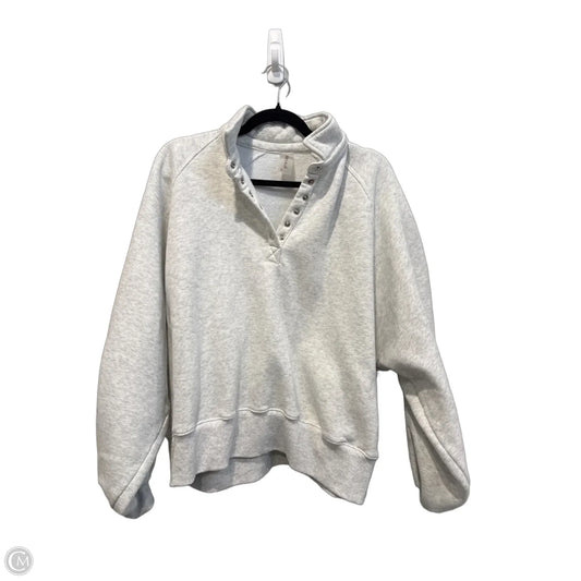 Sweatshirt Collar By As Revival In Grey, Size: Xl