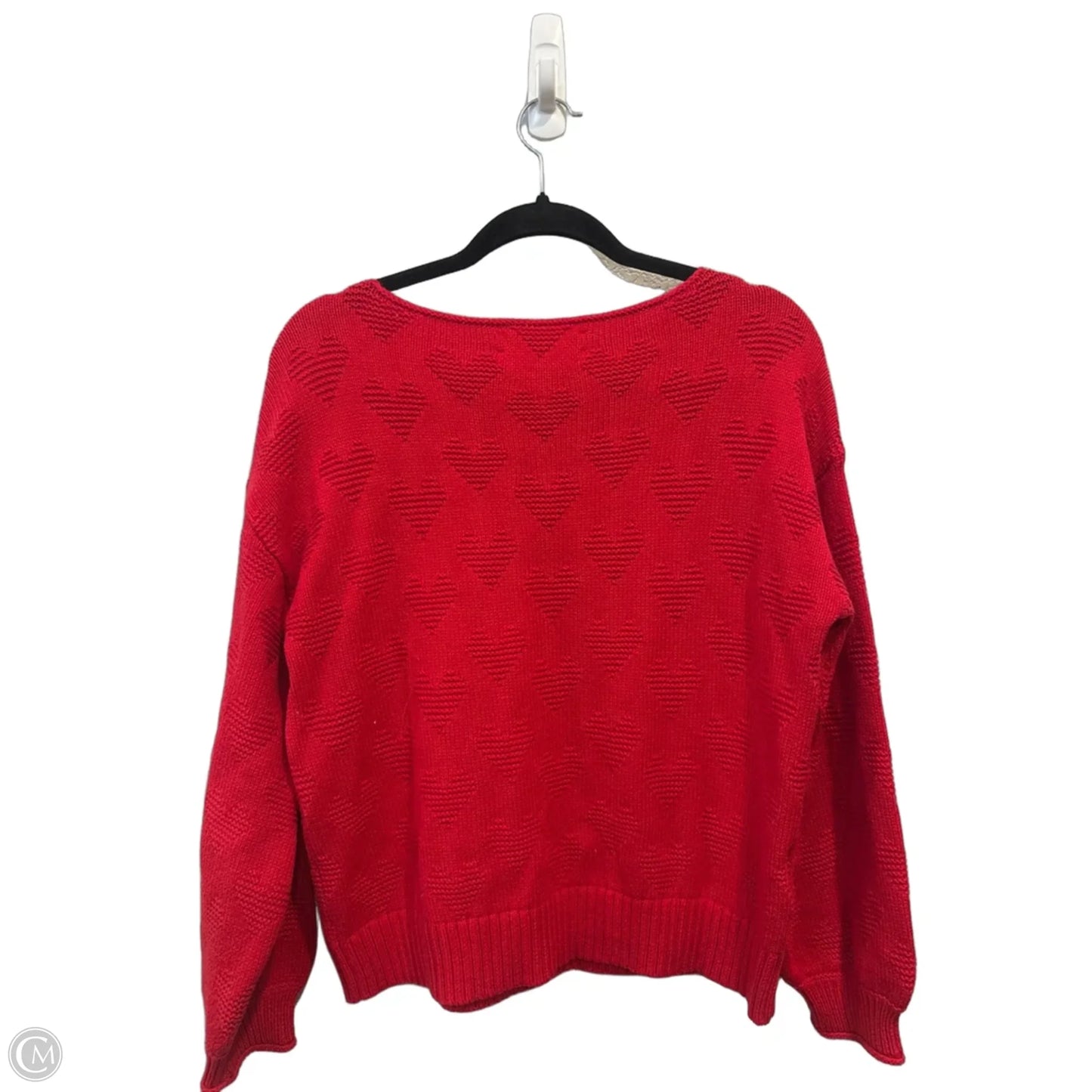 Sweater By Loft In Red, Size: M