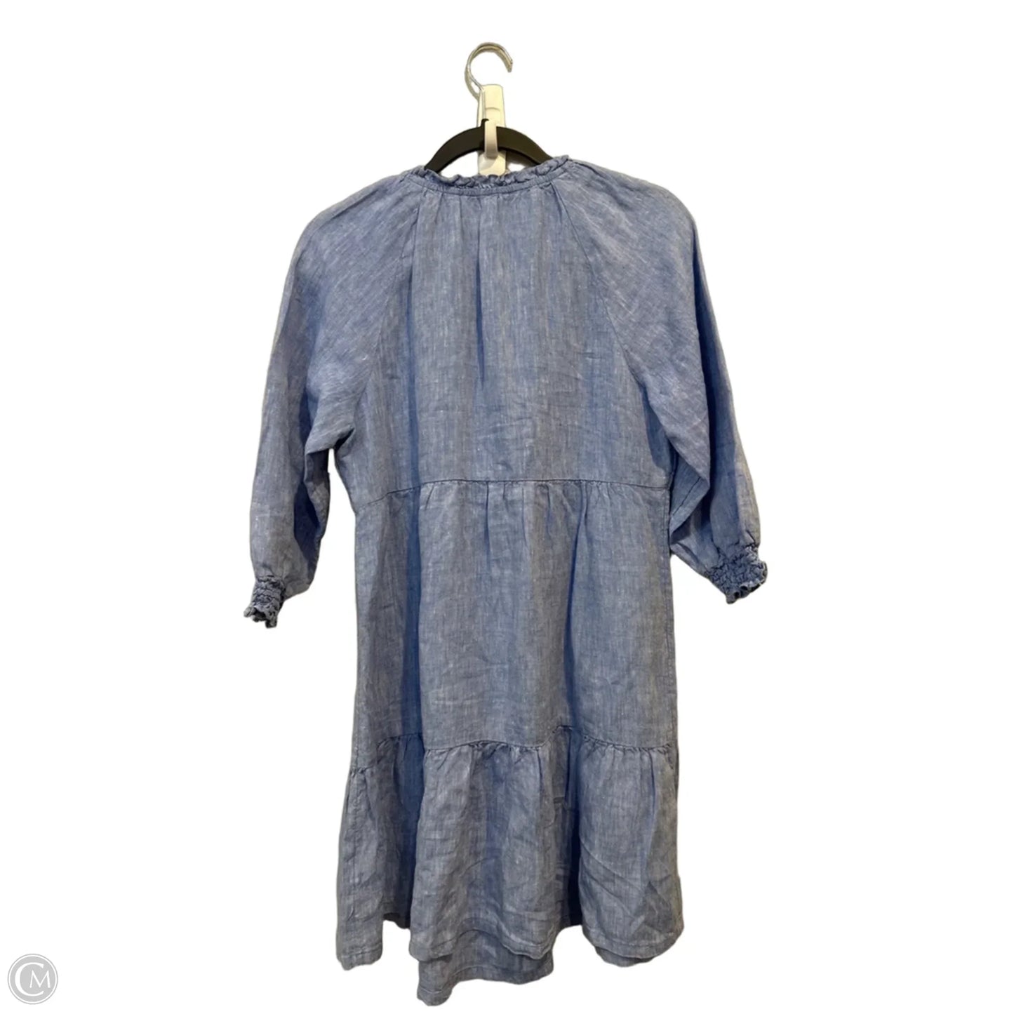Dress Casual Midi By J. Jill In Blue, Size: Sp