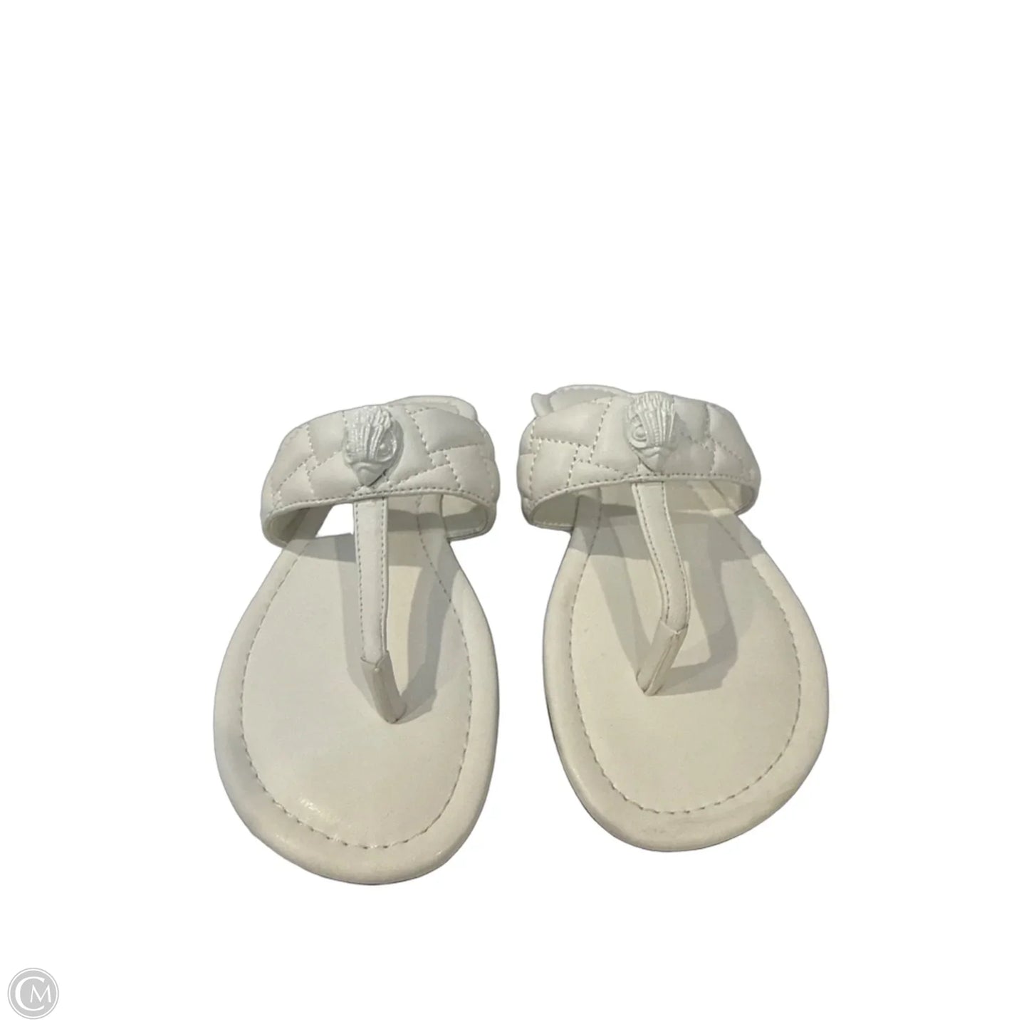 Sandals Designer By Kurt Geiger In White, Size: 6