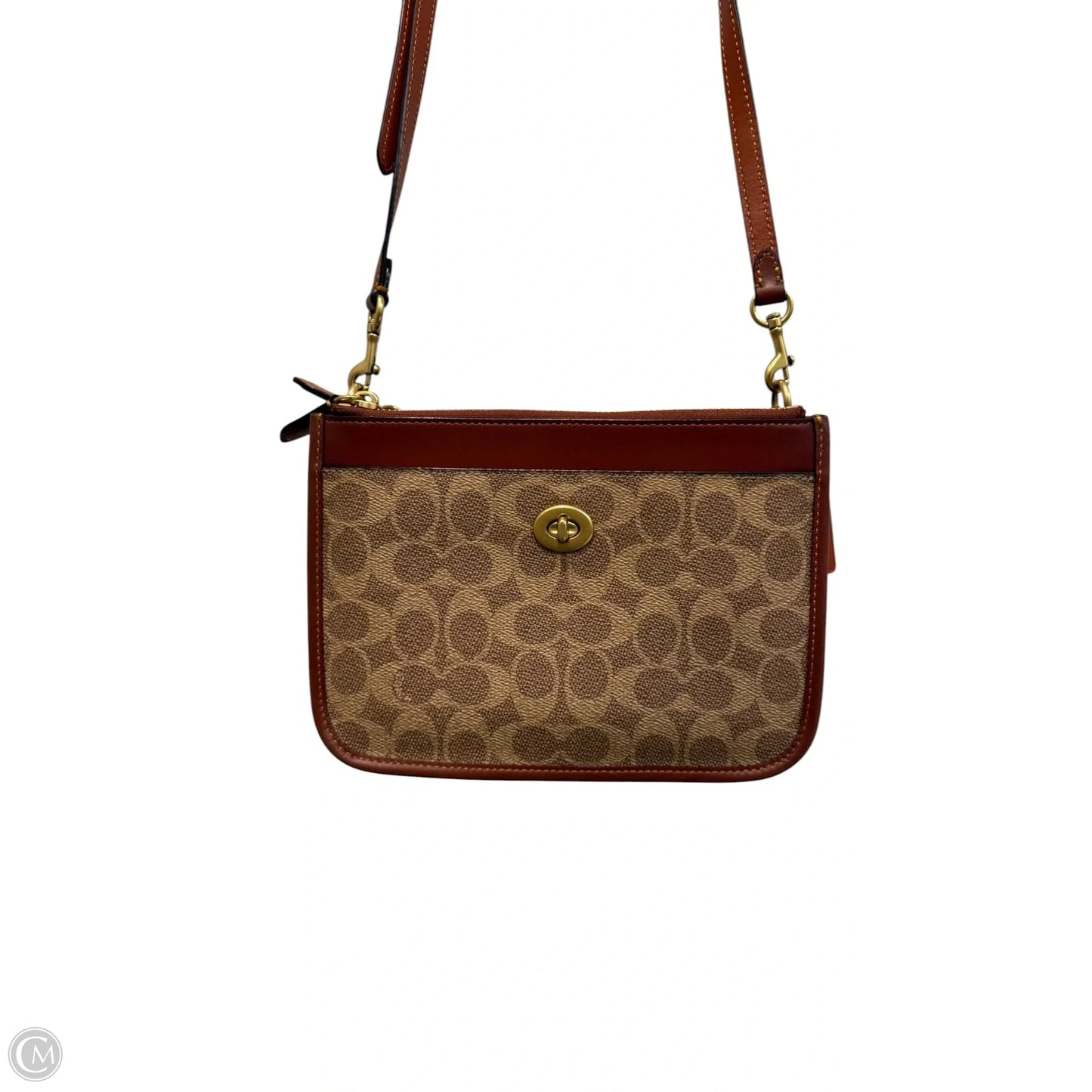 Crossbody Designer By Coach, Size: Medium