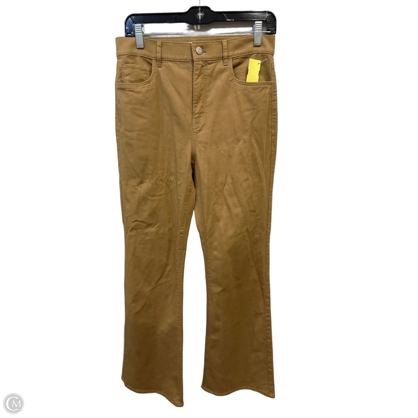Jeans Wide Leg By Loft In Brown Denim, Size: 4