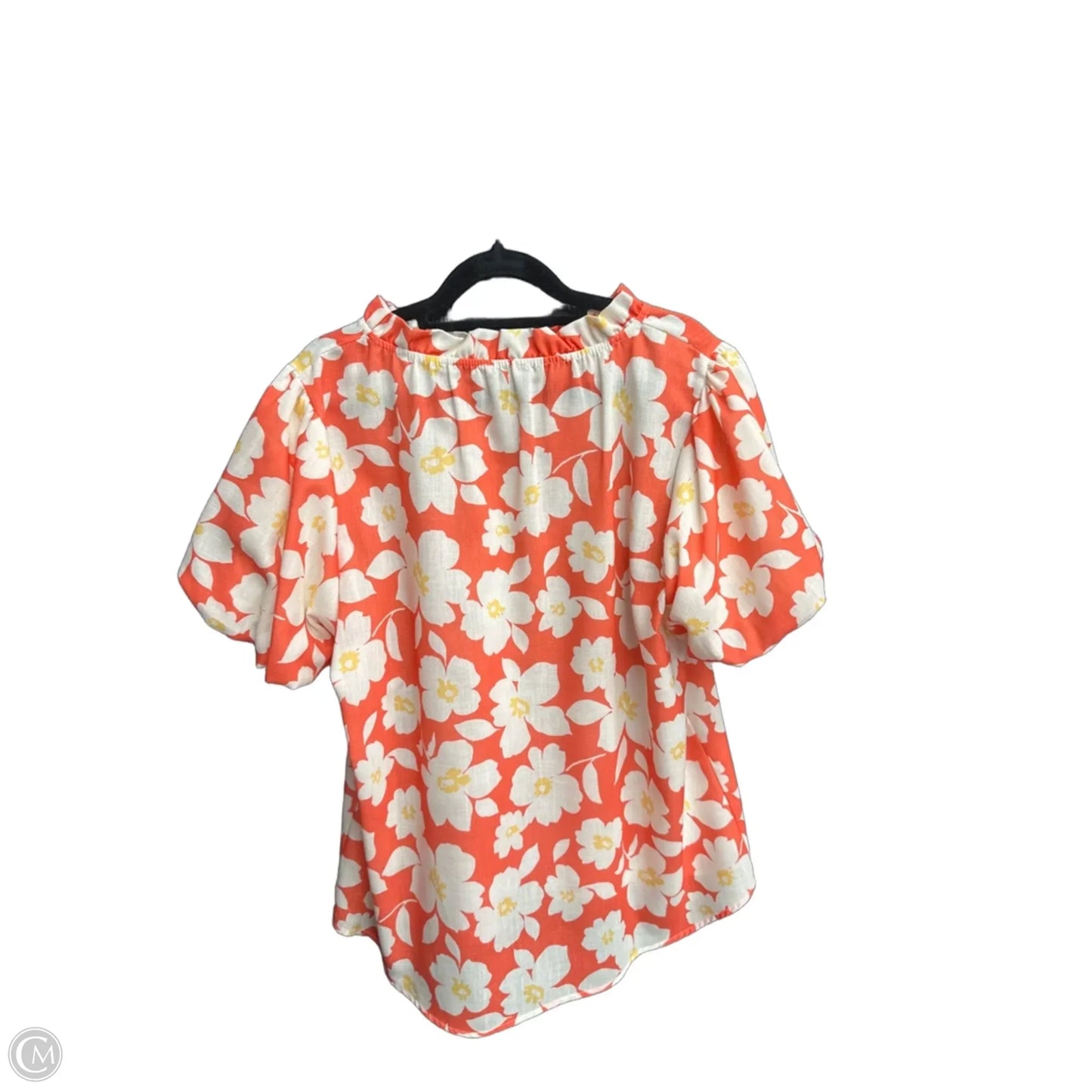 Top Short Sleeve By Jodifl In Floral Print, Size: M