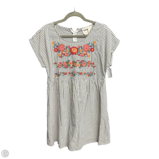 Dress Casual Short By Savanna Jane In Striped Pattern, Size: S