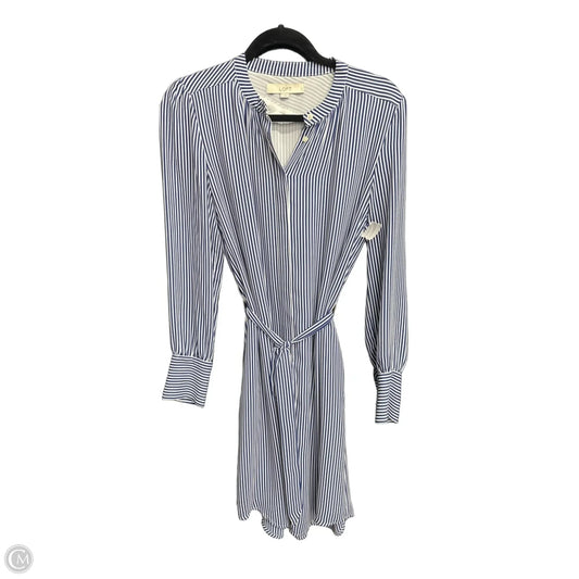 Dress Casual Midi By Loft In Navy, Size: S