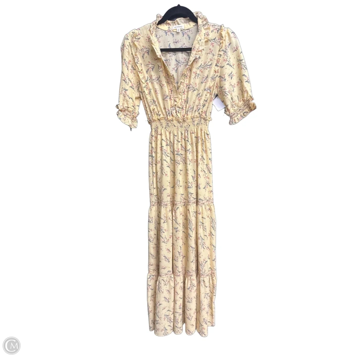 Dress Casual Maxi By Max Studio In Yellow, Size: S