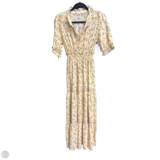 Dress Casual Maxi By Max Studio In Yellow, Size: S