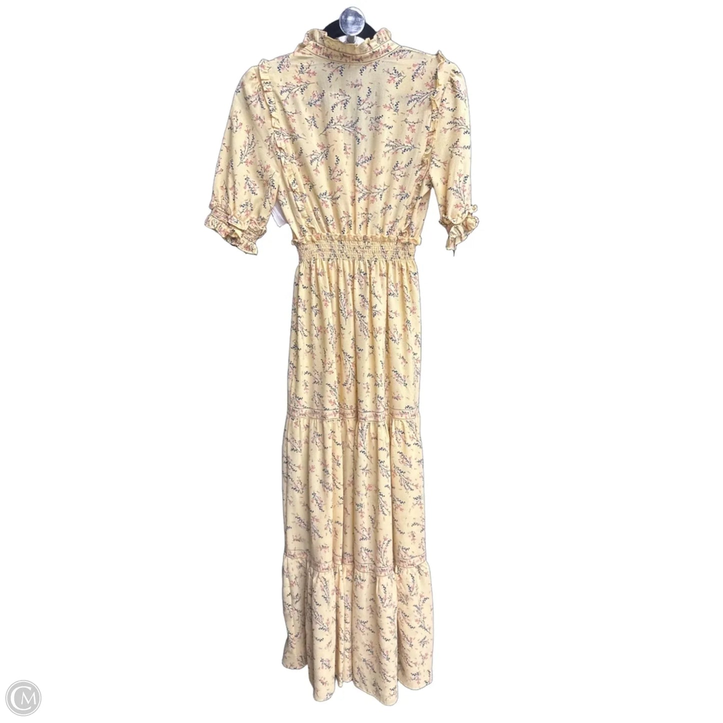Dress Casual Maxi By Max Studio In Yellow, Size: S