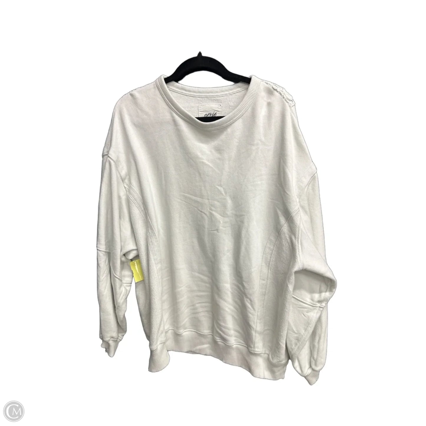 Sweatshirt Collar By Aerie In White, Size: M