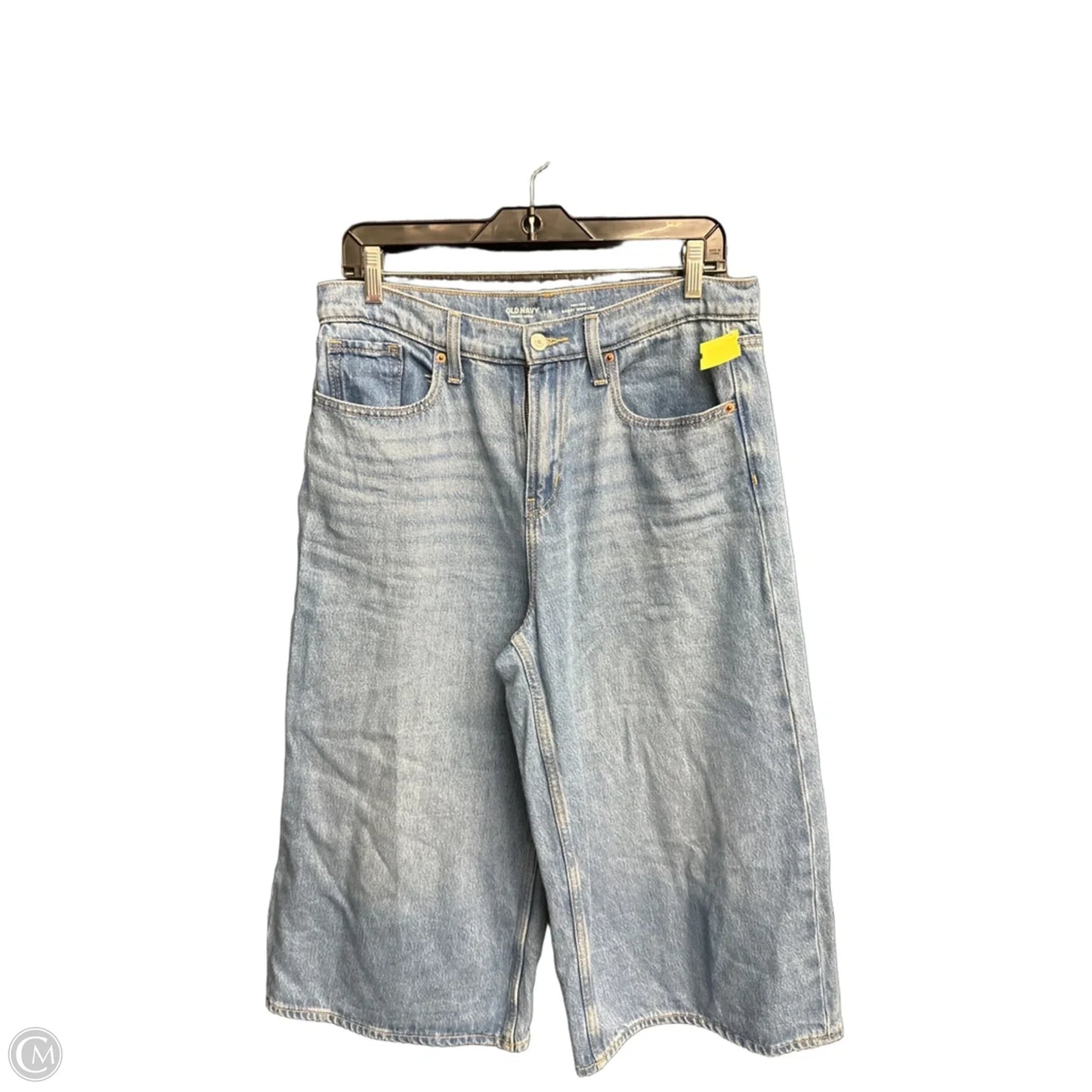 Jeans Cropped By Old Navy In Blue Denim, Size: 8