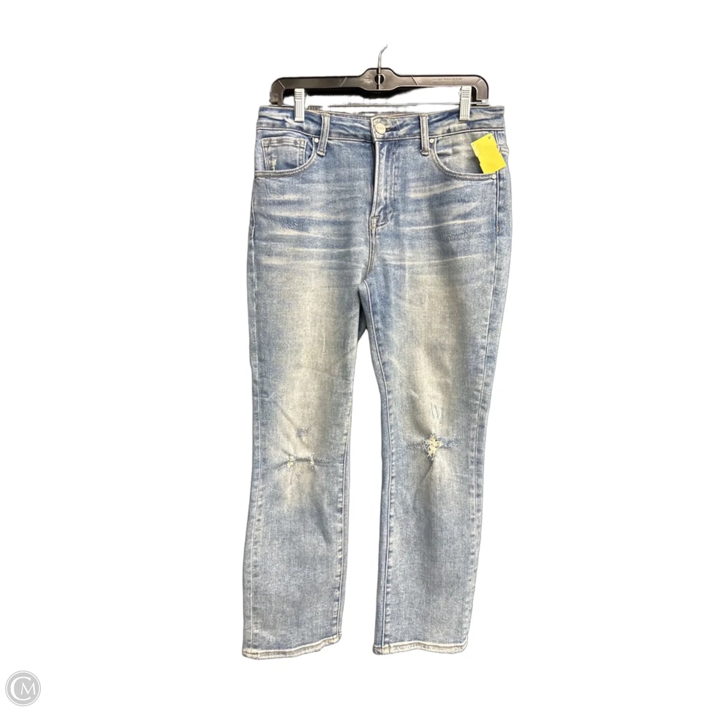 Jeans Straight By Risen In Blue Denim, Size: 6