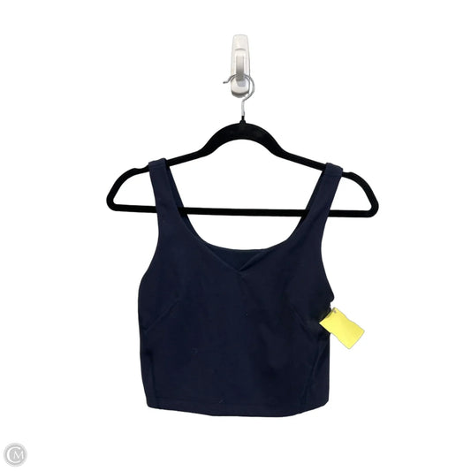 Athletic Bra By Lululemon In Navy, Size: 6