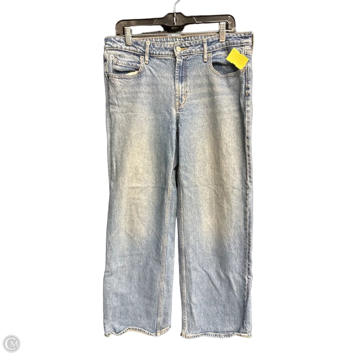 Jeans Wide Leg By Old Navy In Blue Denim, Size: 12