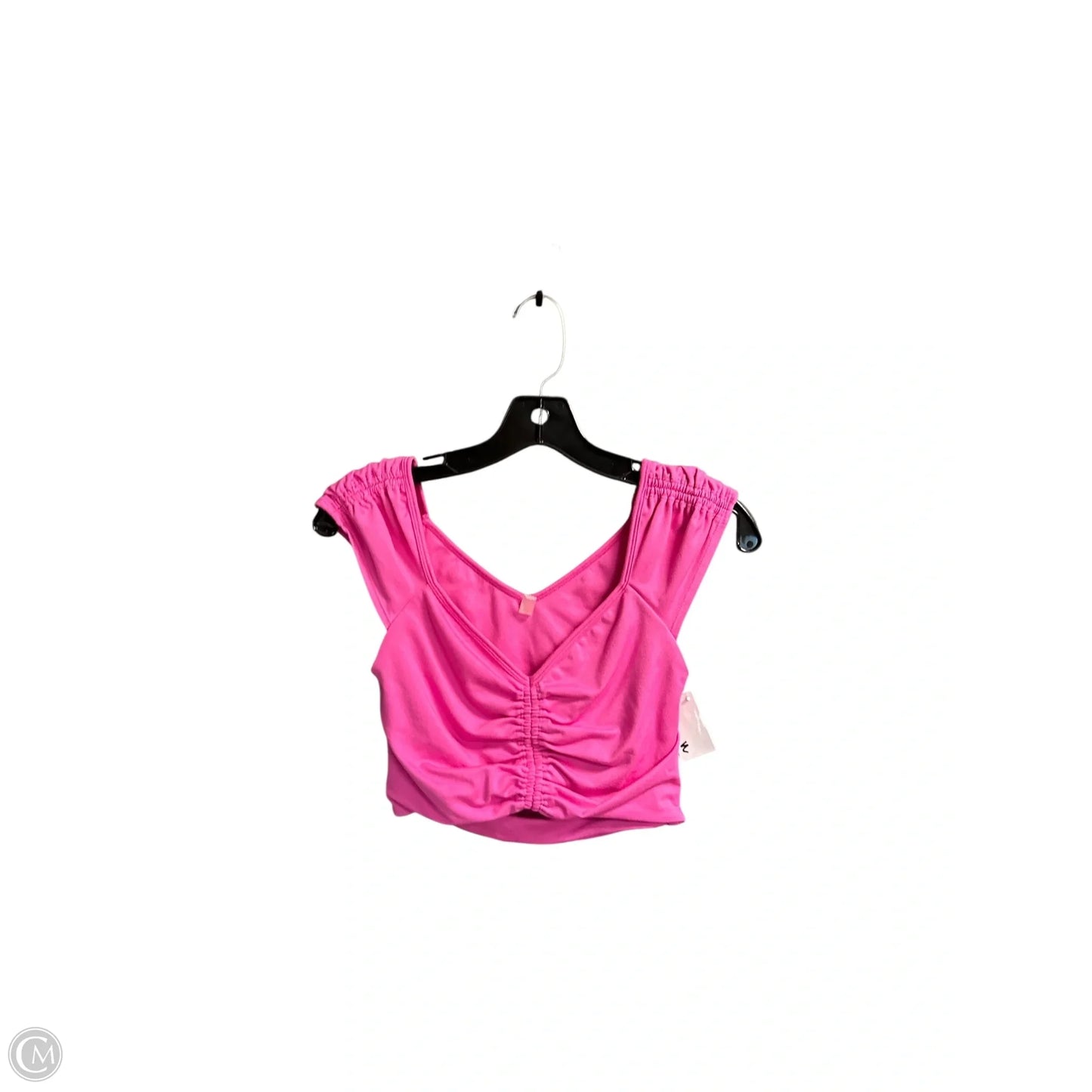 Top Short Sleeve By Free People In Pink, Size: S