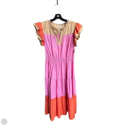 Dress Casual Maxi By Voy In Multi-colored, Size: M