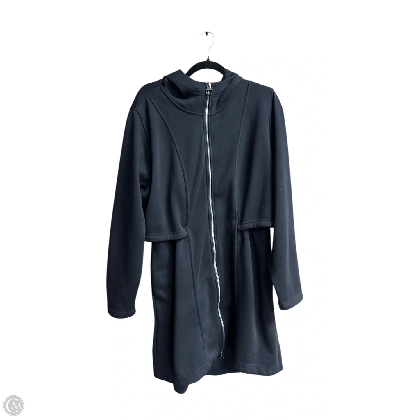 Athletic Jacket By Athleta In Black, Size: Xl