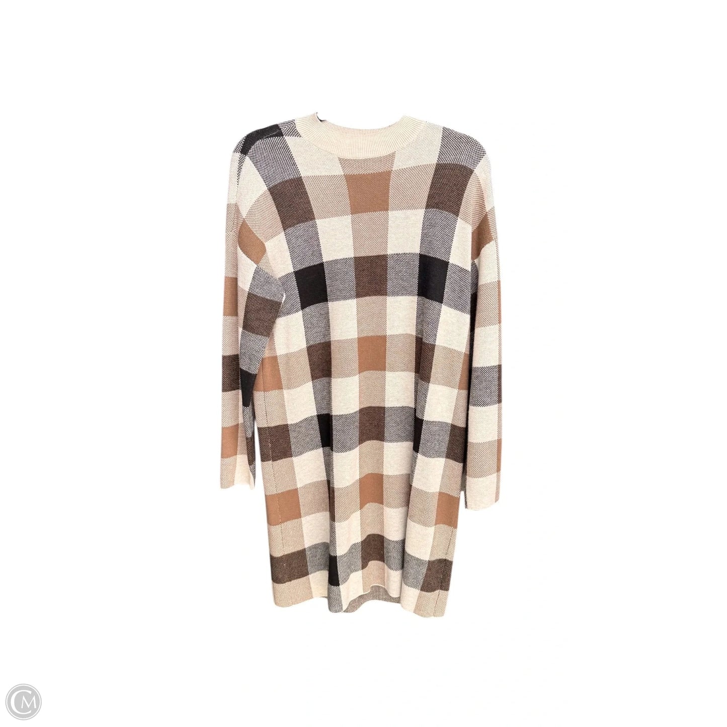 Dress Casual Midi By Loft In Brown, Size: L