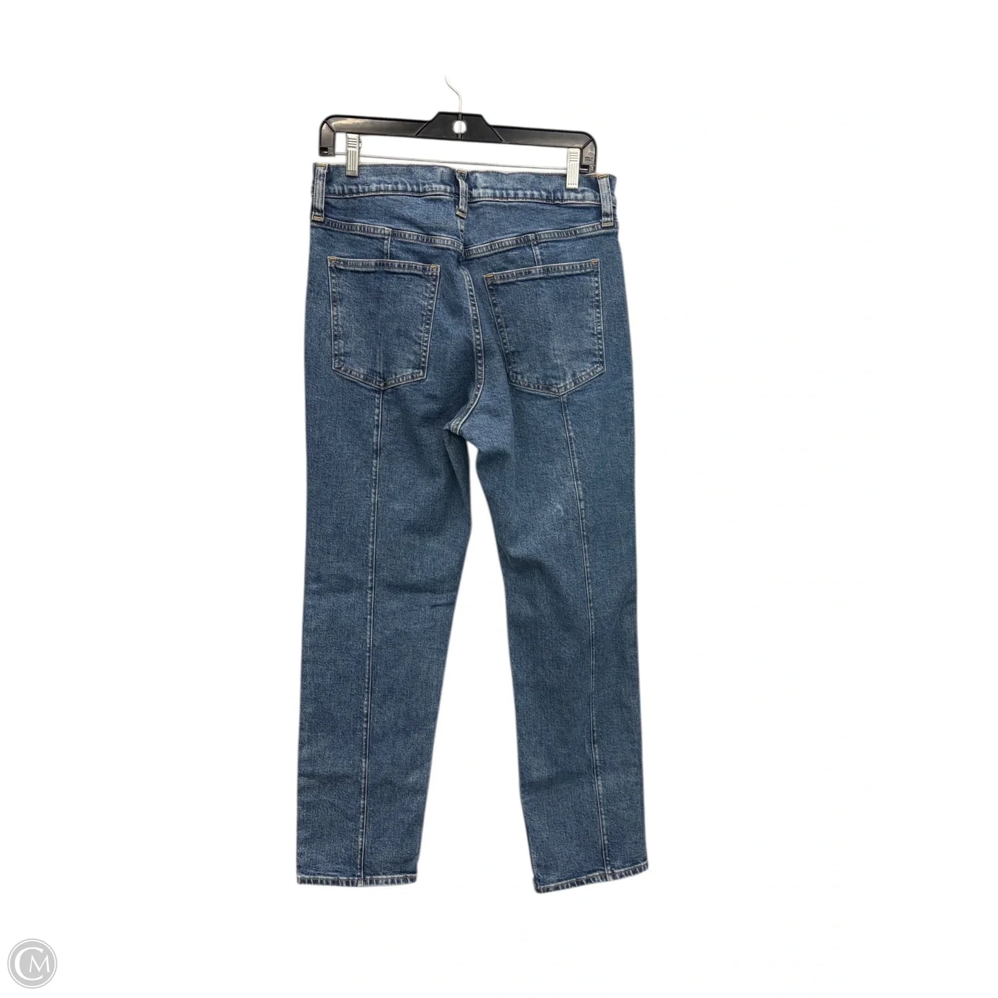 Jeans Straight By Gap In Blue Denim, Size: 12