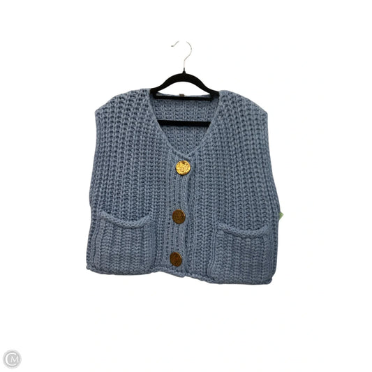 Top Sleeveless By Clothes Mentor In Blue, Size: M