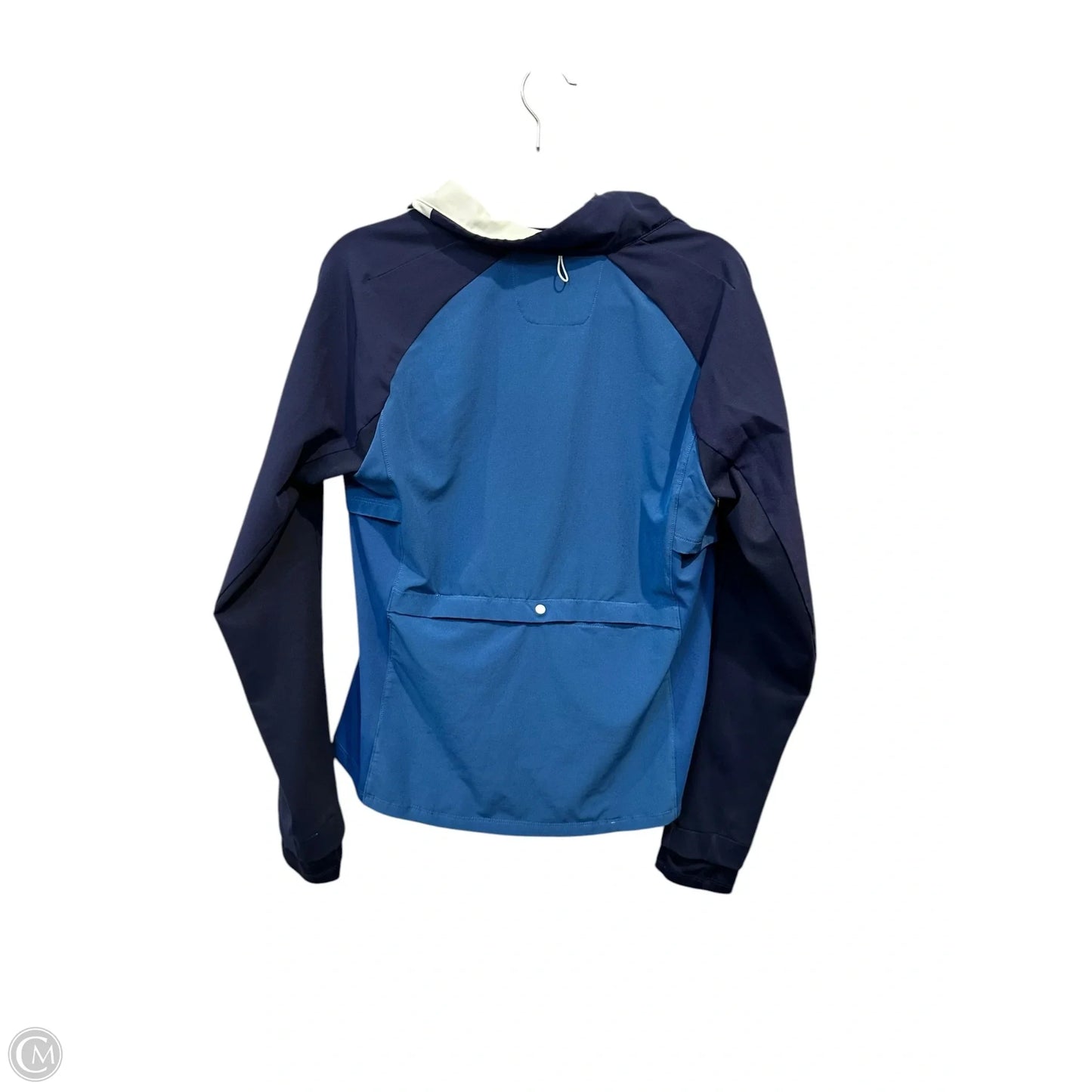 Athletic Jacket By Brooks In Blue, Size: M