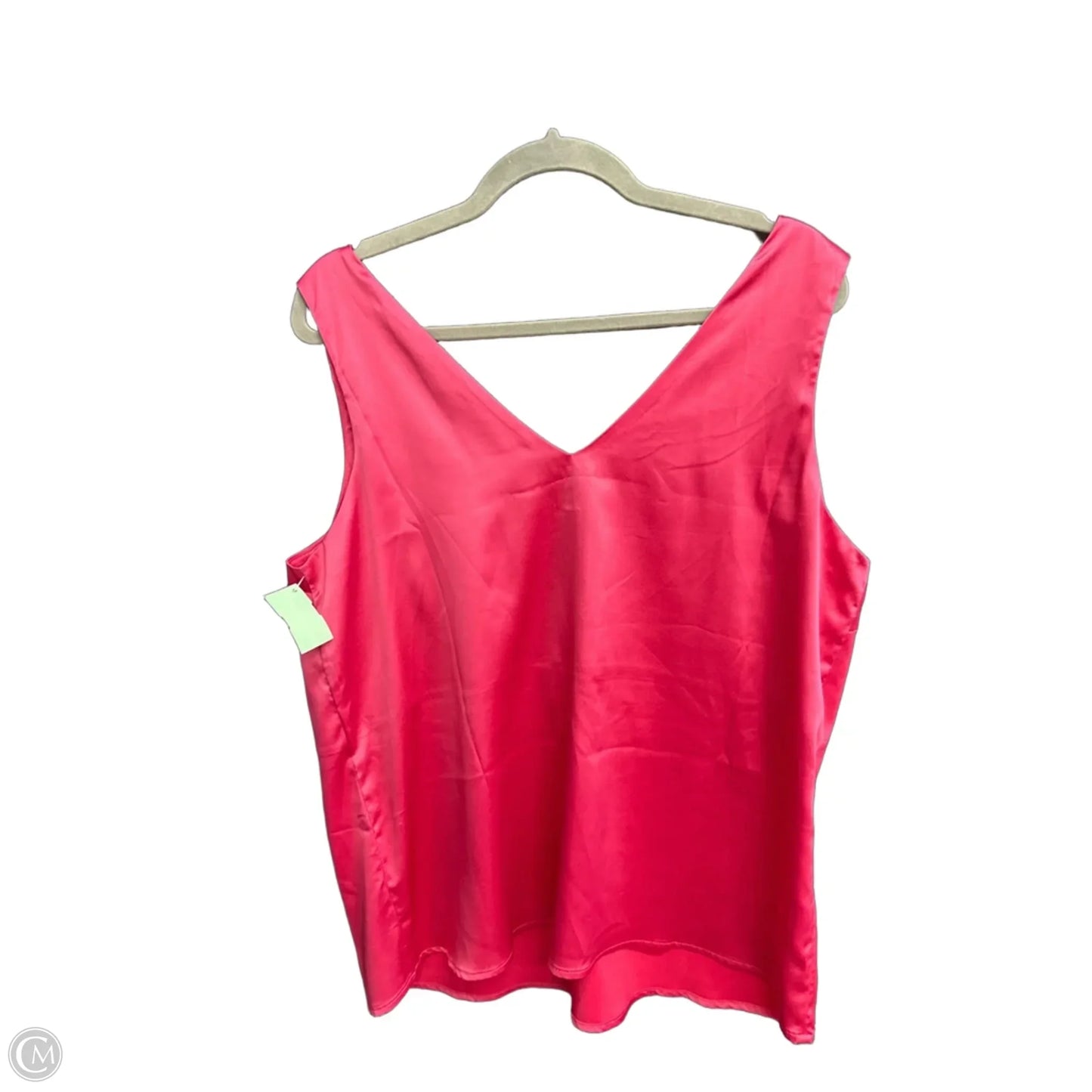 Top Sleeveless By Clothes Mentor In Pink, Size: L