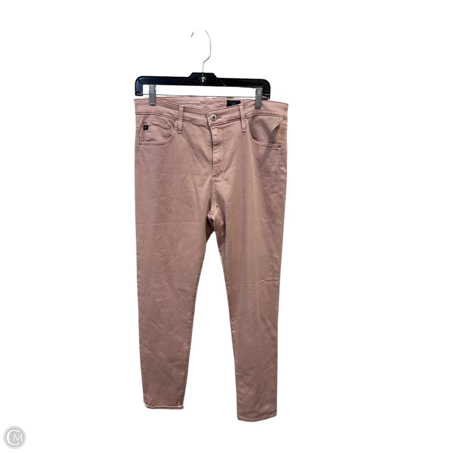 Jeans Skinny By Adriano Goldschmied In Purple, Size: 10