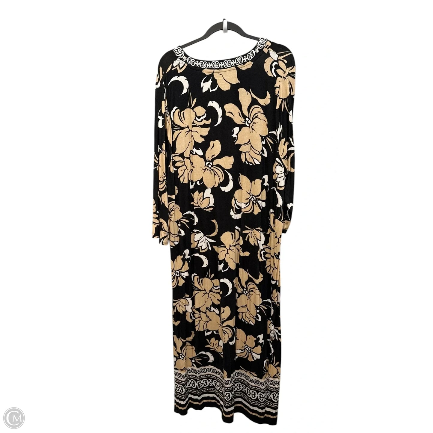 Dress Casual Maxi By Soft Surroundings In Black, Size: 2x