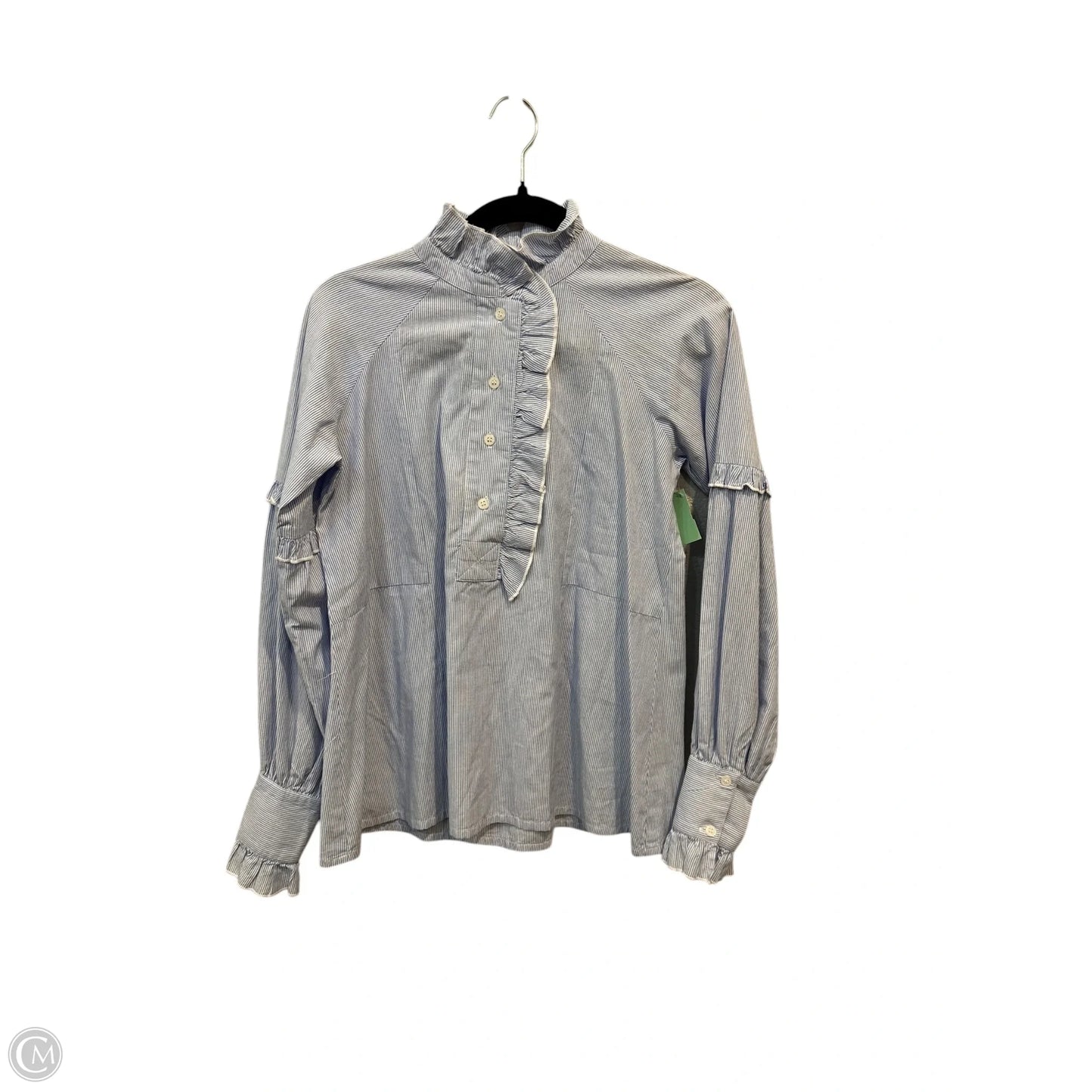 Top Long Sleeve By Antik Batik In Striped Pattern, Size: Xs
