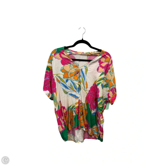 Top Sleeveless By Jodifl In Multi-colored, Size: S