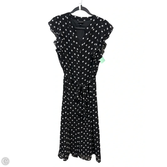 Dress Casual Maxi By Who What Wear In Polkadot Pattern, Size: L