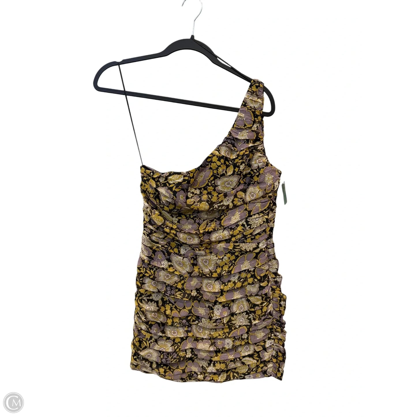 Dress Casual Short By Zara In Yellow, Size: M