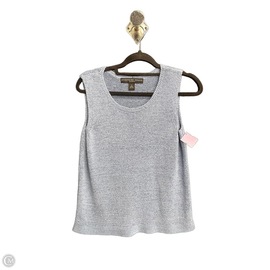 Top Sleeveless By Josephine Chaus In Blue, Size: S