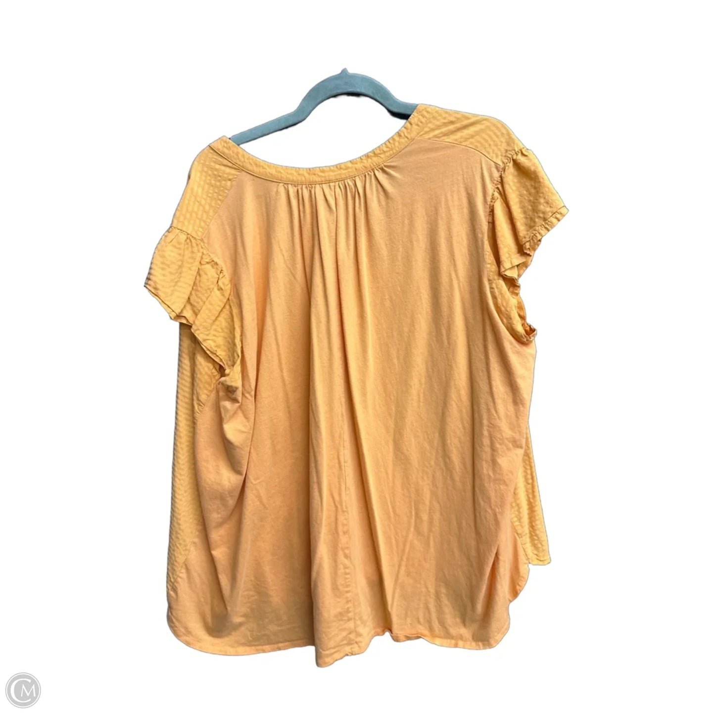 Top Sleeveless By Lane Bryant In Orange, Size: Xl