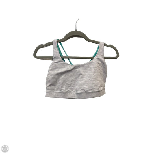 Athletic Bra By Lululemon In Grey, Size: 10