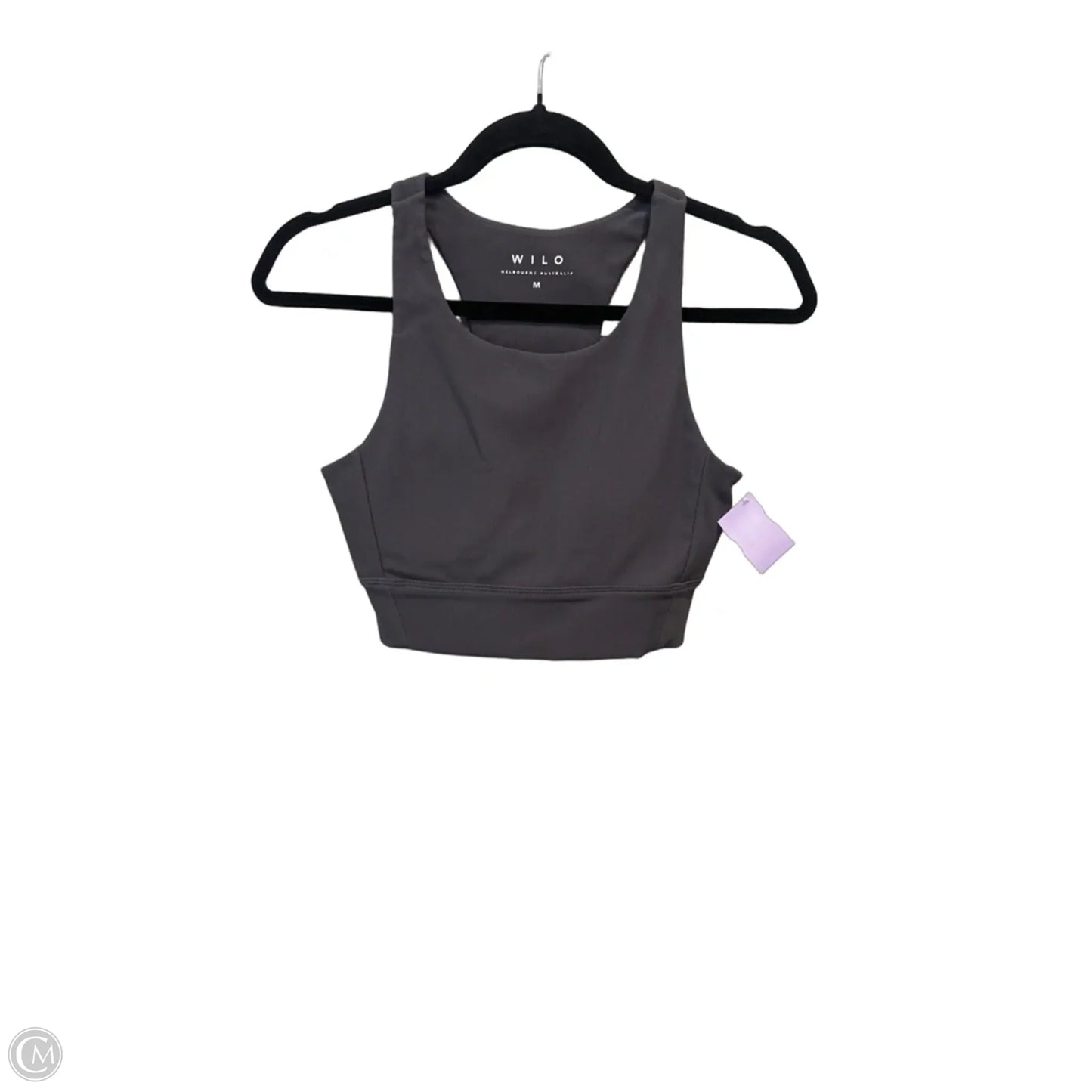 Athletic Bra By Wilo In Grey, Size: M