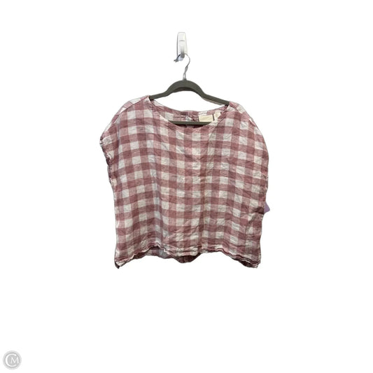 Top Sleeveless By Cynthia Rowley In Pink, Size: L