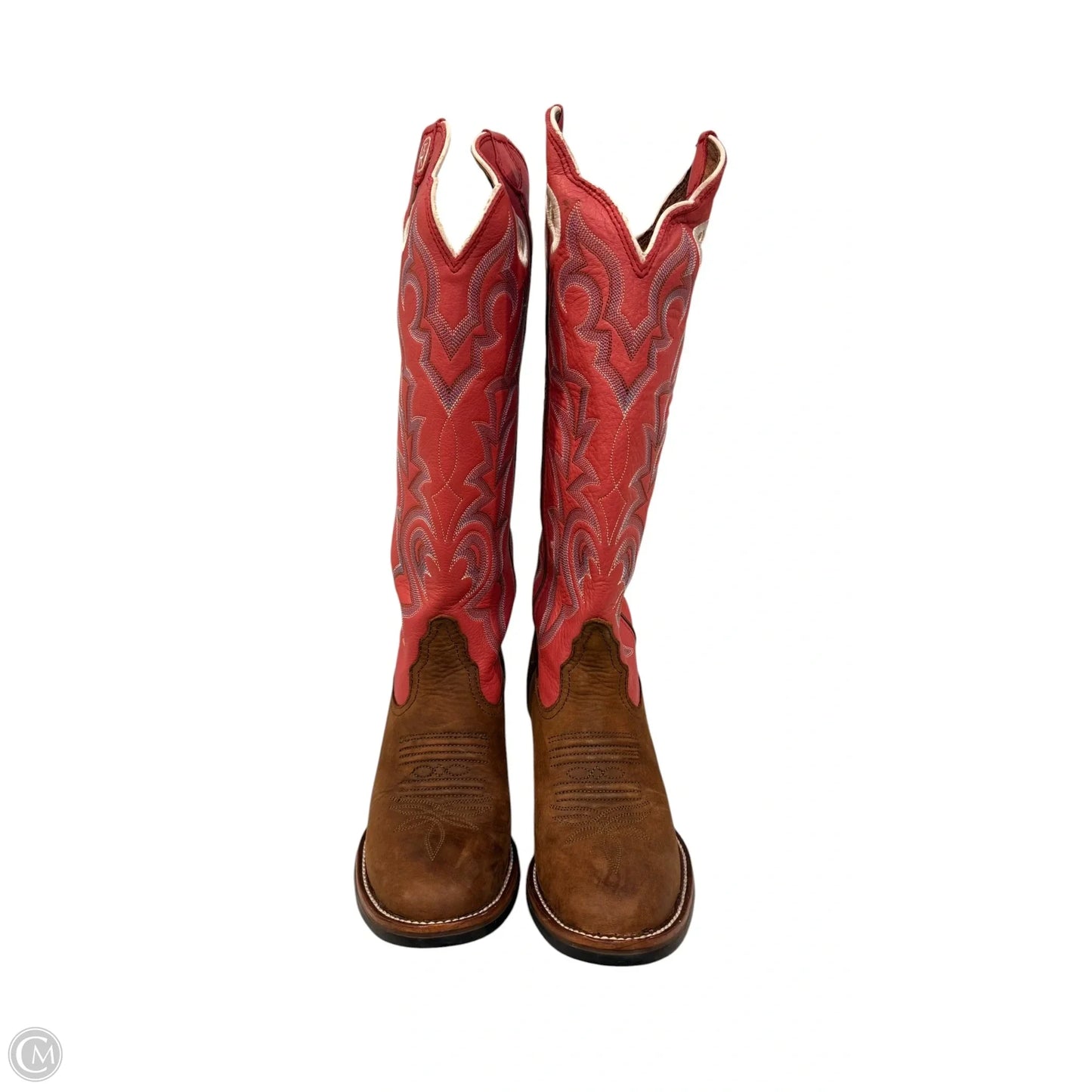 Boots Western By Tony Lama In Pink, Size: 6