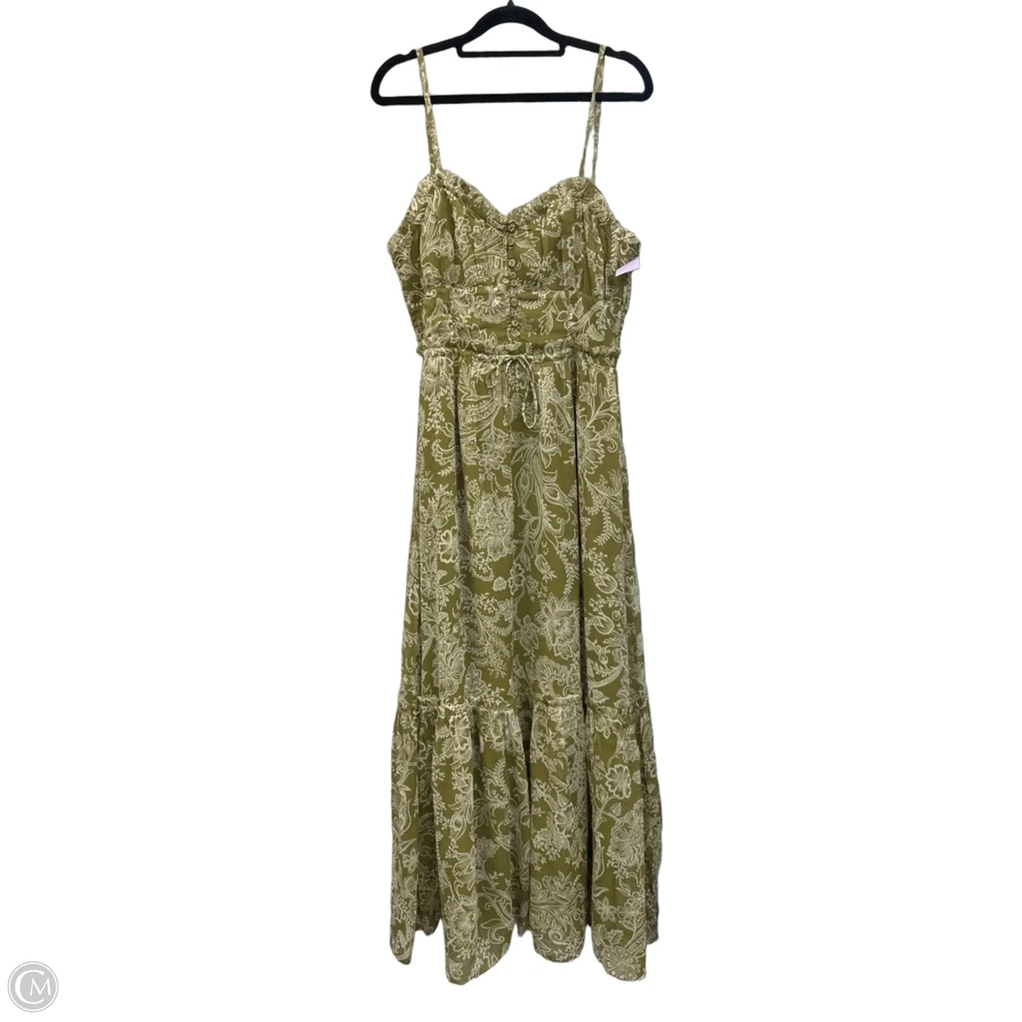 Dress Casual Maxi By Patrons Of Peace In Green, Size: L