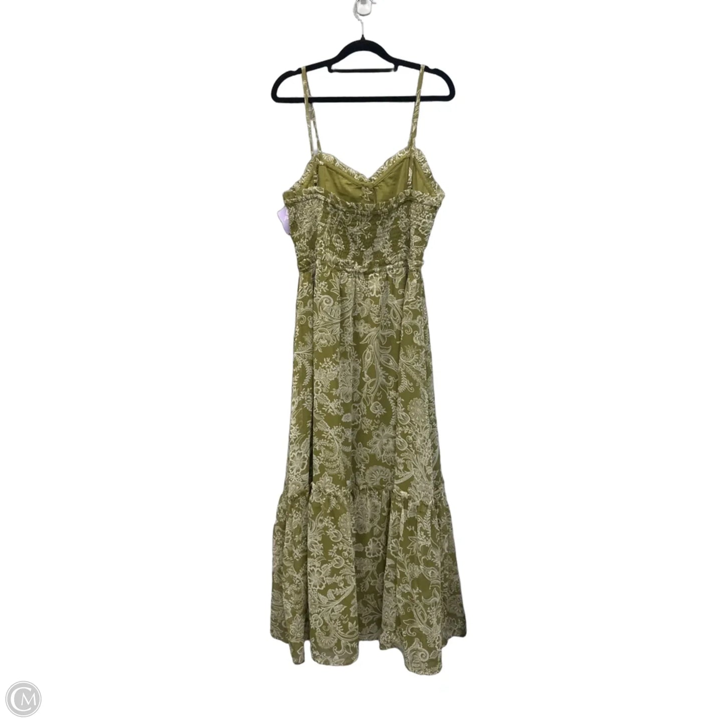 Dress Casual Maxi By Patrons Of Peace In Green, Size: L