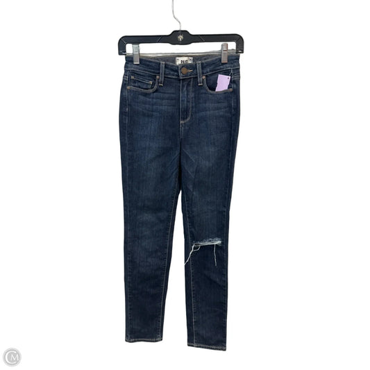 Jeans Skinny By Paige In Blue Denim, Size: 2