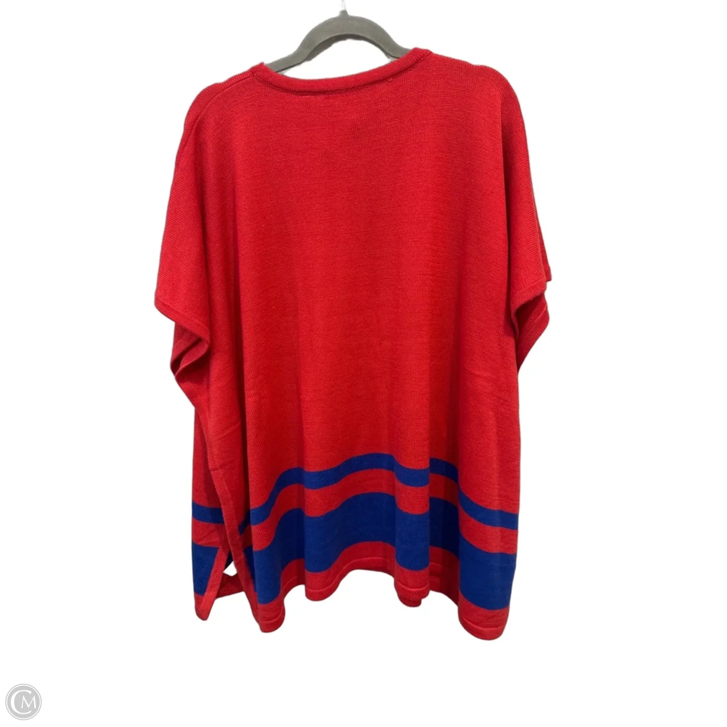 Poncho By Draper James In Red, Size: S