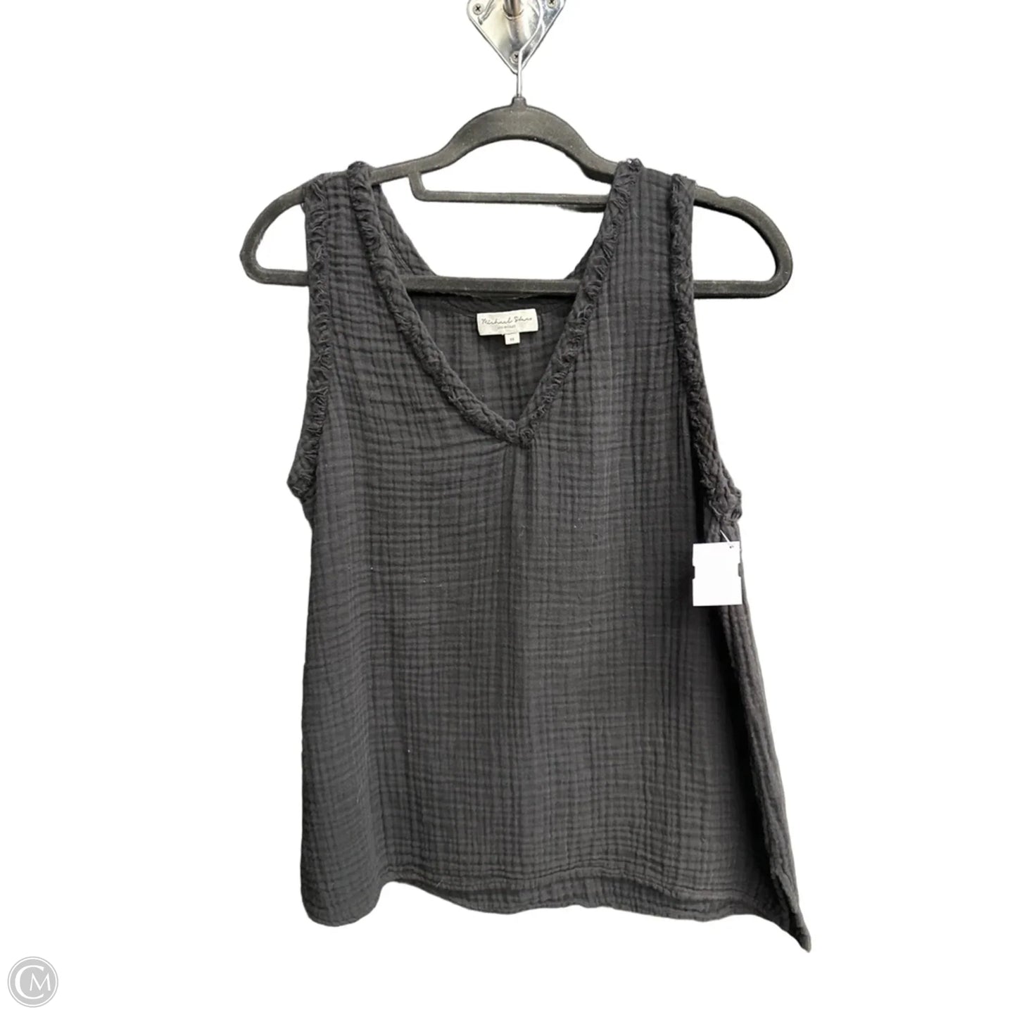 Top Sleeveless By Michael Stars In Black, Size: M