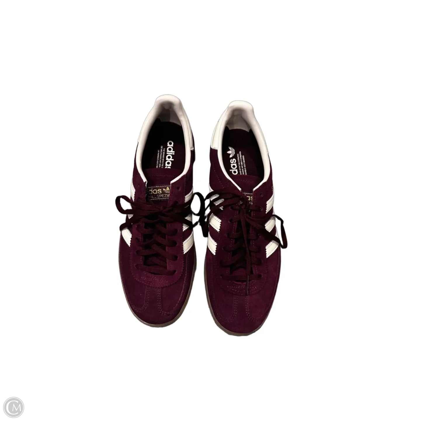 Shoes Sneakers By Adidas In Maroon, Size: 9