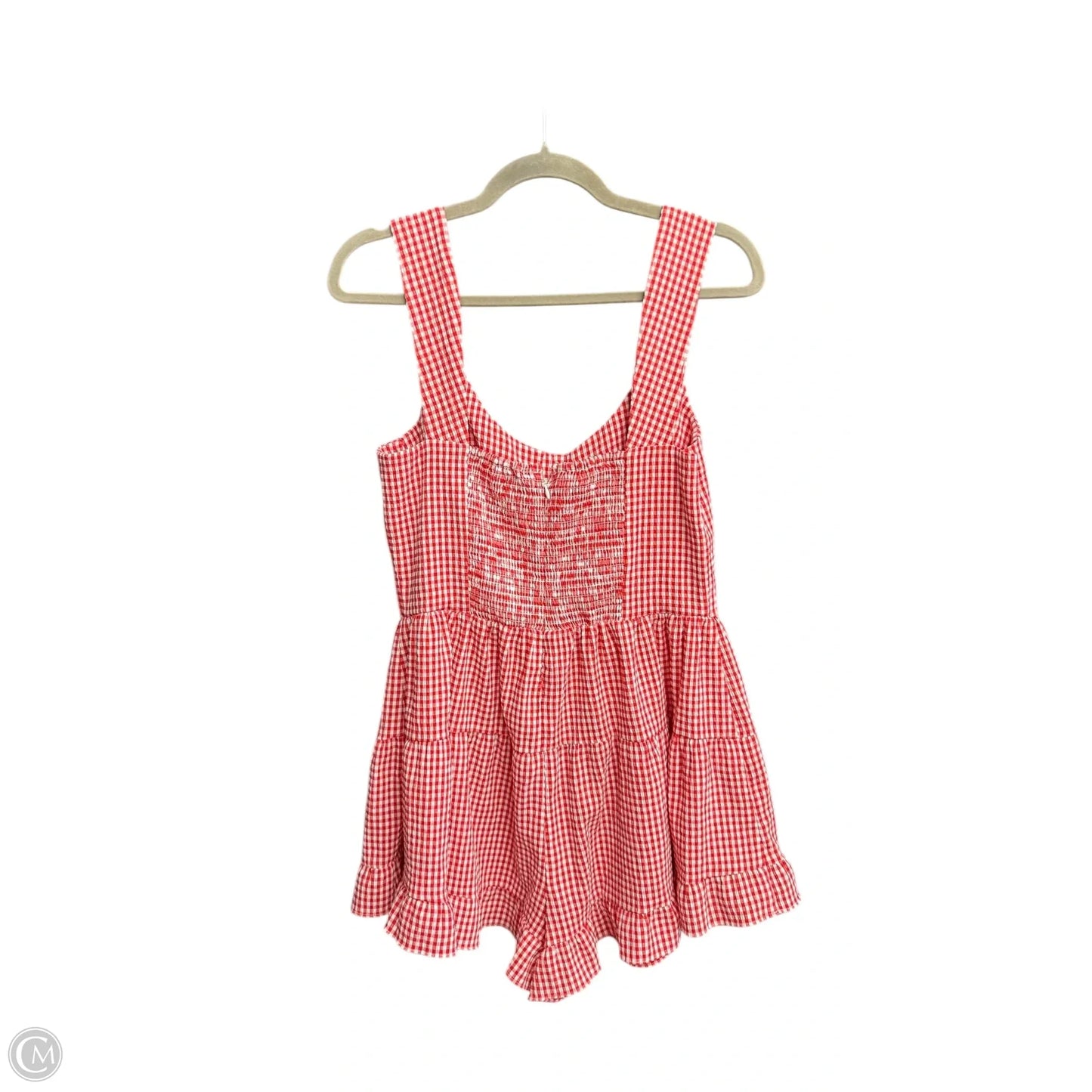 Romper By Clothes Mentor In Red, Size: L
