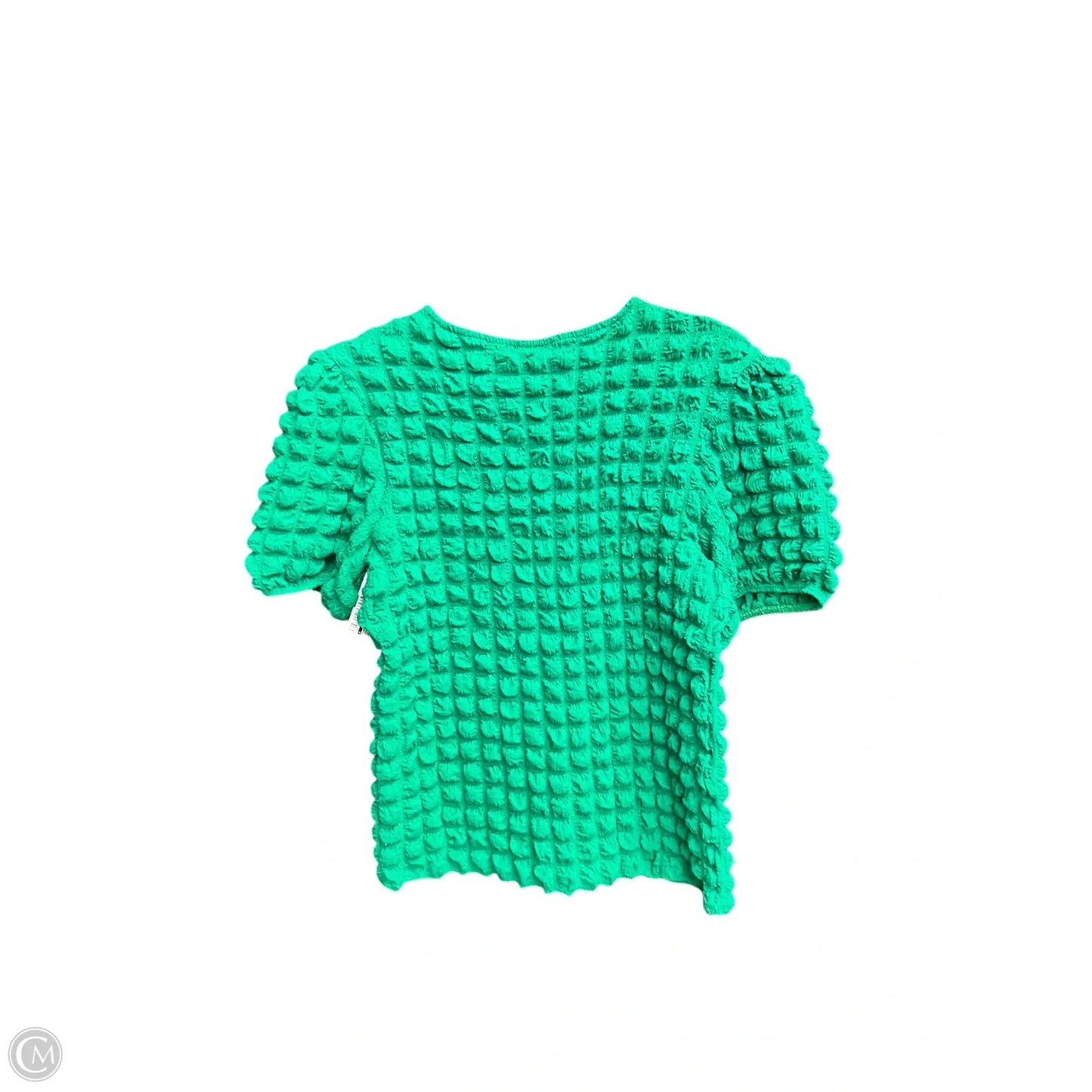Top Short Sleeve By Clothes Mentor In Green, Size: M