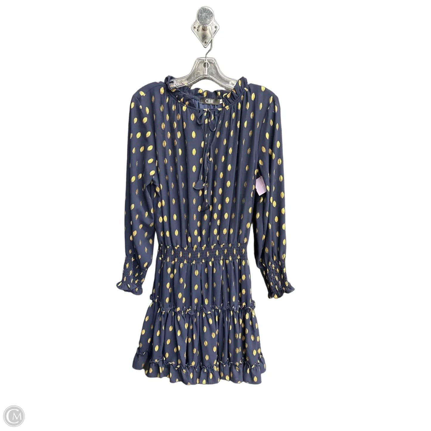 Dress Party Midi By Clothes Mentor In Navy, Size: S