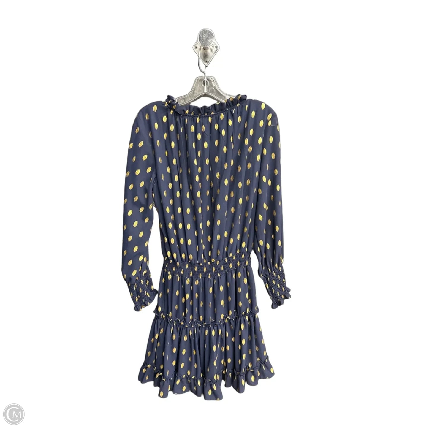 Dress Party Midi By Clothes Mentor In Navy, Size: S