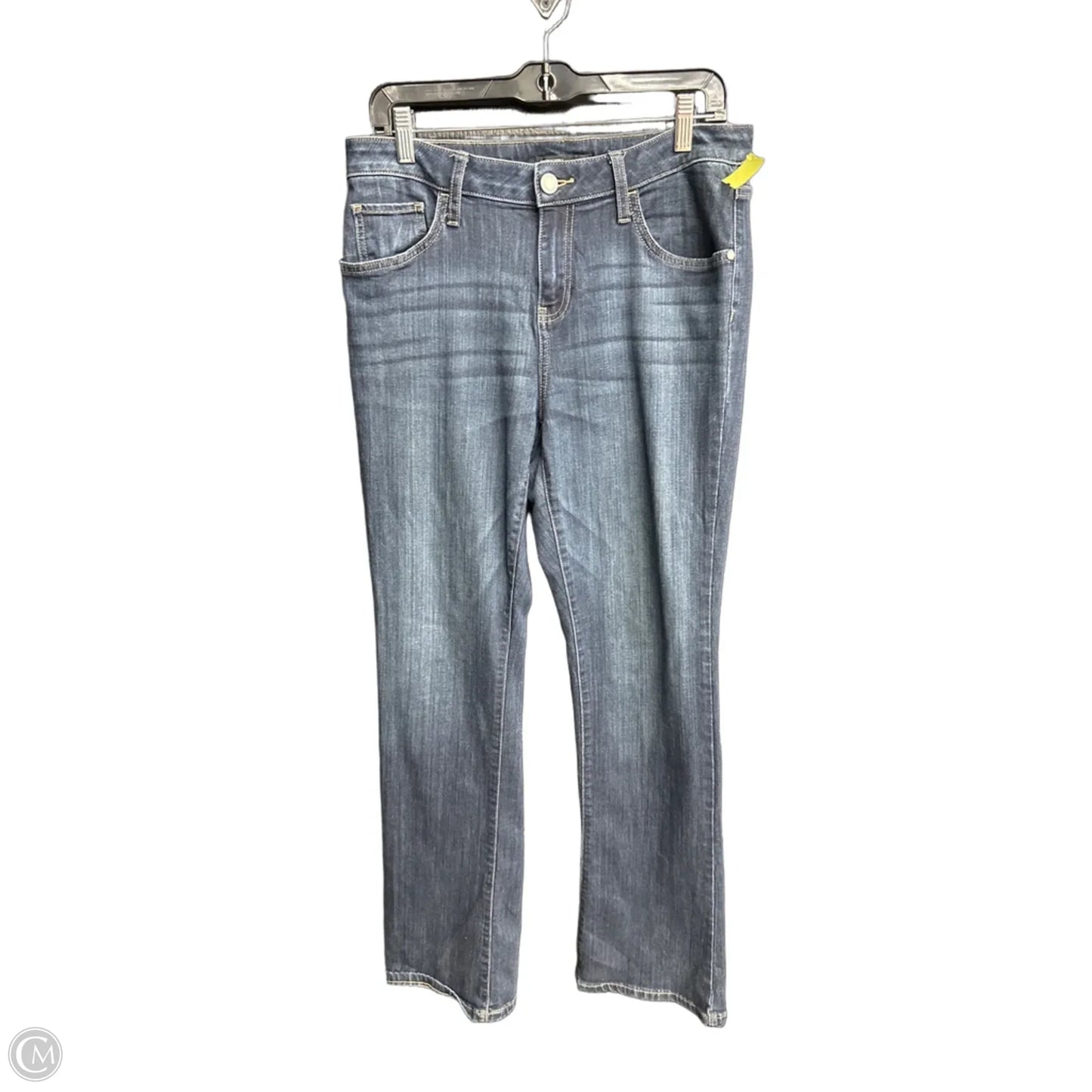 Jeans Boot Cut By Simply Vera In Blue Denim, Size: 12