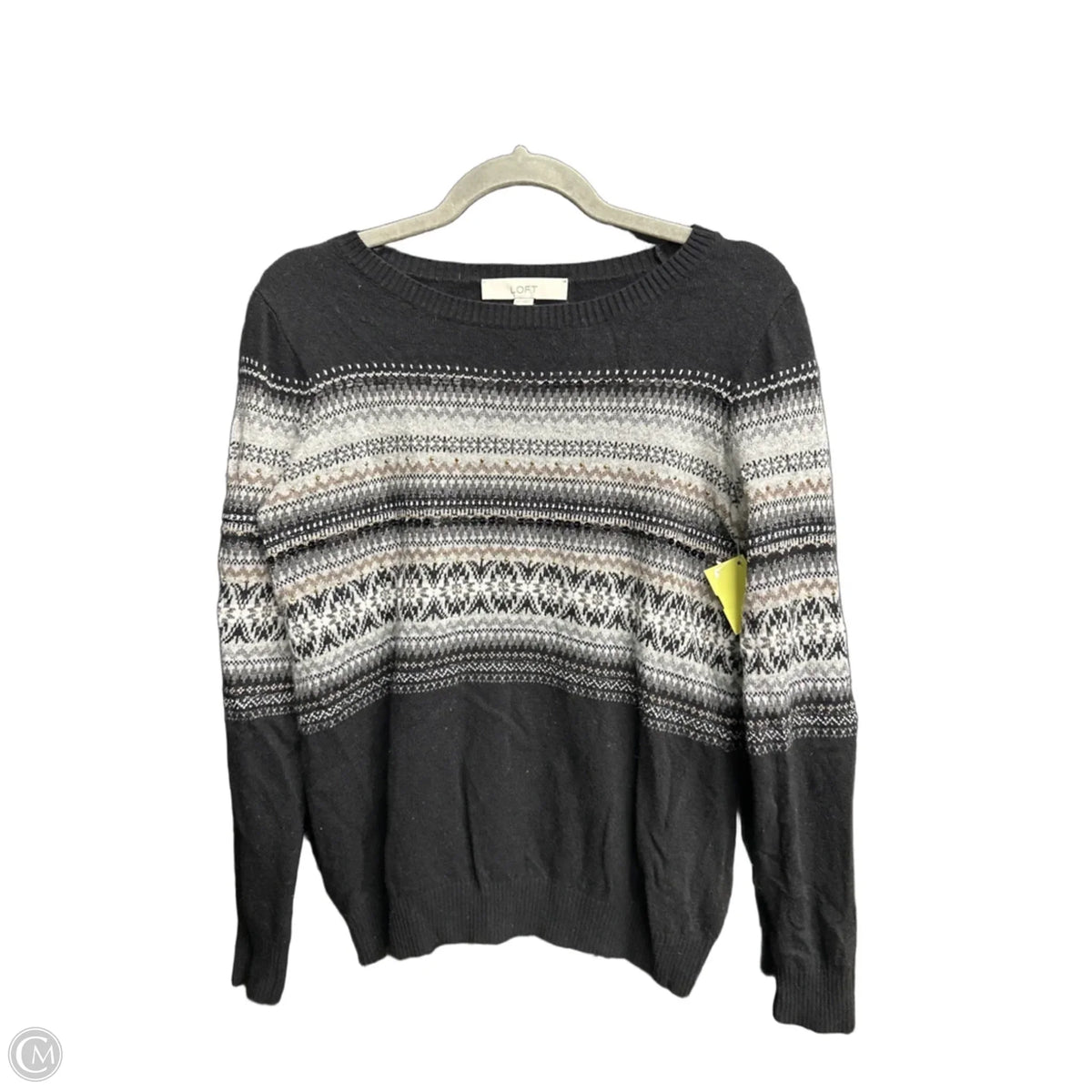 Sweater By Loft In Black, Size: M